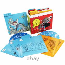 David Walliams 5 Audio Book CD Collection Gift Box Set Ratburger Mr Stink Granny