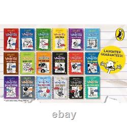 Diary Of A Wimpy Kid Collection 19 Books Set No Brainer, Diper OEverloede, Big S