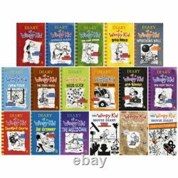 Diary of a Wimpy Kid The Ultimate Complete 17 Books Set Collection Jeff Kinney