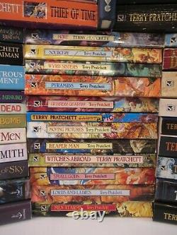 Discworld Complete Set Collection Terry Pratchett 50 Books Bundle Extras Fantasy