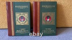 Discworld Unseen Library Complete Set of 19 including Maskarade Misprint