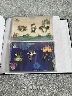 Disney Minnie Mouse The Main Attraction Complete Book Set Starter Pin COMPLETE