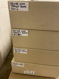 Doctor Who Vintage Target Paperback Books Complete Set Of 168 Titles Many Rare