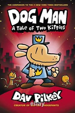 Dog Man Series 1-10 Books Collection Set By Dav Pilkey Dog Man, Unleashed, A of