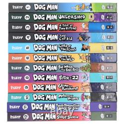 Dog Man by Dav Pilkey Books 1-12 Collection Set Ages 6-12 Hardback