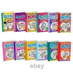 Dork Diaries Rachel Renee Russell Collection 12 Books Set Pack Skating Sensation