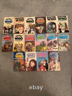 Dr Doctor Who Paperback Target Novels Books Set Of 16 Different Titles