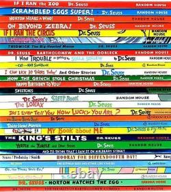 Dr. Seuss Series Complete Collection Set! 58 Brand New Hardcover Classic Books