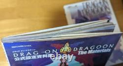 Drag-On Dragoon Official Setting Material Collection Book Set used(very good)