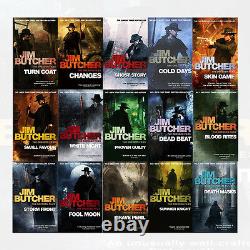 Dresden Files Series Jim Butcher 15 Books Collection Set Ghost Story, Death Masks