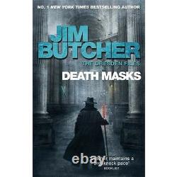 Dresden Files Series Jim Butcher 15 Books Collection Set Ghost Story, Death Masks