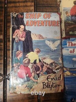 ENID BLYTON COLLECTION Of FAMOUS BOOKS Set Of 5 ORIGINAL DUST JACKETS