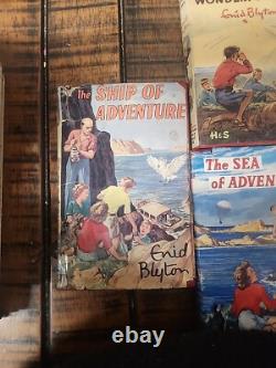ENID BLYTON COLLECTION Of FAMOUS BOOKS Set Of 5 ORIGINAL DUST JACKETS