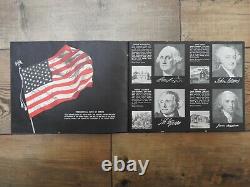 ENTIRE SET + ORIGINAL DISPLAY, 36 Marx Presidents, America 1960's + BOOK ADDED