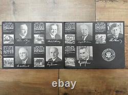 ENTIRE SET + ORIGINAL DISPLAY, 36 Marx Presidents, America 1960's + BOOK ADDED