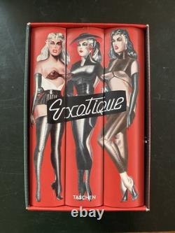 EXOTIQUE, 1998 Tachen, Set of 3, Hardback Fetish Magazine Collection