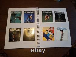 Edge Magazine 200 Issue Subscriber Postcard Collection Full Set Mounted In Book