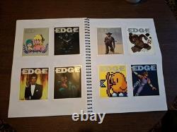 Edge Magazine 200 Issue Subscriber Postcard Collection Full Set Mounted In Book