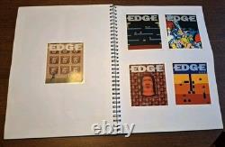 Edge Magazine 200 Issue Subscriber Postcard Collection Full Set Mounted In Book