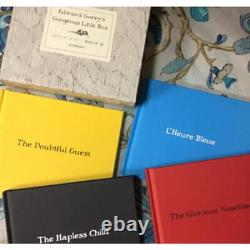 Edward Gorey's Gorgeous Little Box 4 Book Set With Box Japanese Language Book