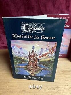 Enchantica 4 Book Set Whole Set Andrew Bill Some Signed Early Editions Hardbacks