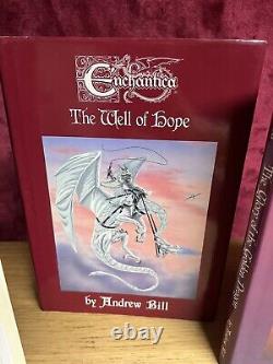 Enchantica 4 Book Set Whole Set Andrew Bill Some Signed Early Editions Hardbacks