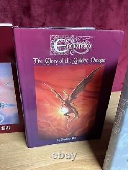 Enchantica 4 Book Set Whole Set Andrew Bill Some Signed Early Editions Hardbacks