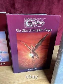 Enchantica 4 Book Set Whole Set Andrew Bill Some Signed Early Editions Hardbacks