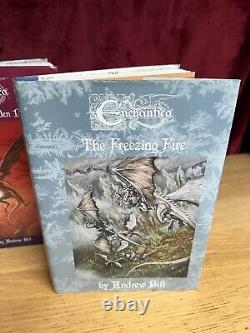 Enchantica 4 Book Set Whole Set Andrew Bill Some Signed Early Editions Hardbacks