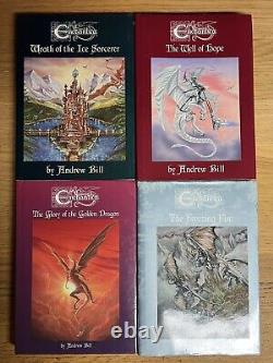 Enchantica 4 Book Set Whole Set Andrew Bill Some Signed Early Editions Hardbacks