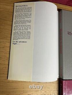 Enchantica 4 Book Set Whole Set Andrew Bill Some Signed Early Editions Hardbacks