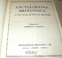 Encyclopaedia Britannica- 24 Book Set, 1962, Large Collection. Hardback