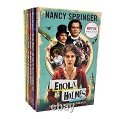 Enola Holmes Mystery Series 6 Books Collection Set The Cas. By Nancy Springer
