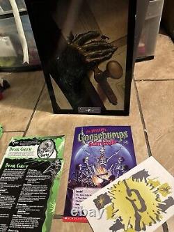 Entire Goosebumps Memorabilia Collection With Books Vintage MASSIVE Lot
