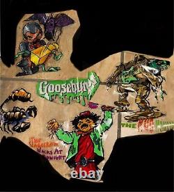 Entire Goosebumps Memorabilia Collection With Books Vintage MASSIVE Lot