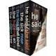 Erin Kelly Collection 5 Books Set He Said/she Said, The Sick Rose, The Ties Tha