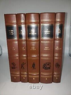 Ernest Hemingway 20 Volume Collector's Edition Book Set Easton Press Leather Set