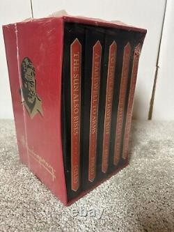 Ernest Hemingway 5 Book Collection Folio Society SEALED