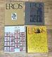 Eros Complete 4 Vol Set Ralph Ginzburg Marilyn Monroe Vintage Hardcover Book