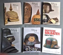 FELDZUG 1914, 15 16 17 18 uniforms equipment of the German Soldier Book set WW1