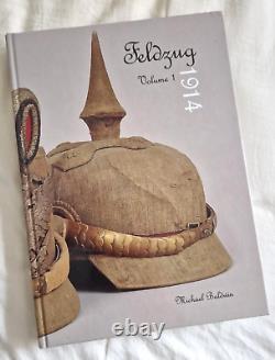 FELDZUG 1914, 15 16 17 18 uniforms equipment of the German Soldier Book set WW1