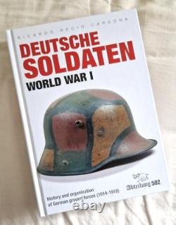 FELDZUG 1914, 15 16 17 18 uniforms equipment of the German Soldier Book set WW1