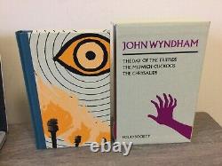 FOLIO SOCIETY-The John Wyndham 3 Book Set Including The Day Of The Triffids