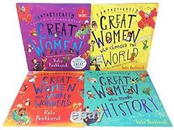 Fantastically Great Women 3 Books Collection Set Who Changed The World, Who Made
