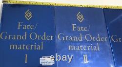 Fate Grand Order Material 1 to 9 set art book fgo type moon japanese anime