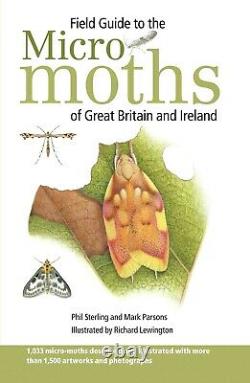 Field Guide to the Moths of Great Britain and Ireland 3 Books Collection Set NEW