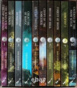 Fighting Fantasy (Vols 1 to 10 Boxed Set) Book The Cheap Fast Free Post