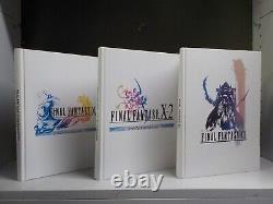 Final Fantasy X X-2 XII Guide Books Collectors Edition Box Set 3 Books ID955