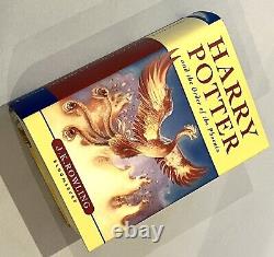 First Edition Harry Potter and the Order of the Phoenix JK Rowling Hardcover