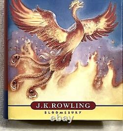 First Edition Harry Potter and the Order of the Phoenix JK Rowling Hardcover